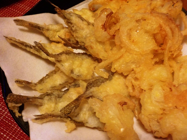 浜名湖で釣れたマハゼとウロハゼの天ぷら